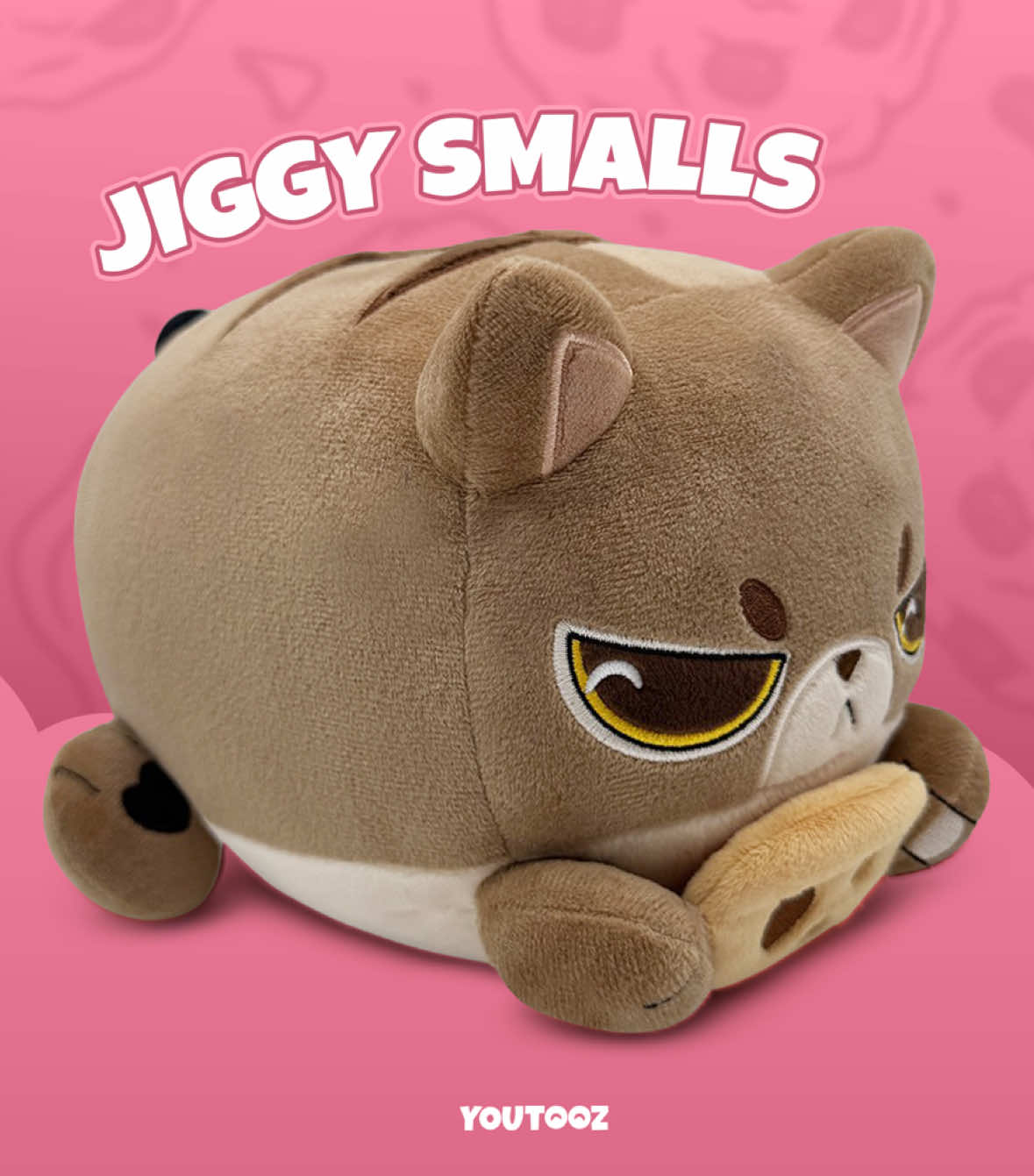 THE GRUMPY COOKIE LOVING QUEEN WILL BE YOURS TO PURCHASE ON SEPT 5TH MARK YOUR CALENDARS I am so excited to share this FINALLY after working with @Youtooz for months to make it perfect. it looks just like her and I am so excited that OUR cat Jiggy will finally make her way into everyone's homes 🥺🍪🎉 #jiggysmalls #dwarfcat #youtooz #fypp 