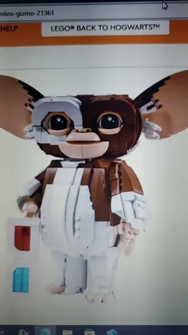 the lego gremlins gizmo set is so cute #gremlins #lego #comedy #skits #viral 