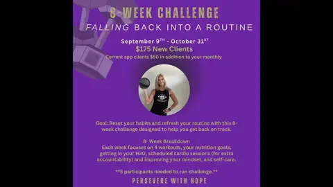 8 Week Challenge loading #baltimorecountymd #nutritioncoach #personaltrainer #macros #8weekchallenge 