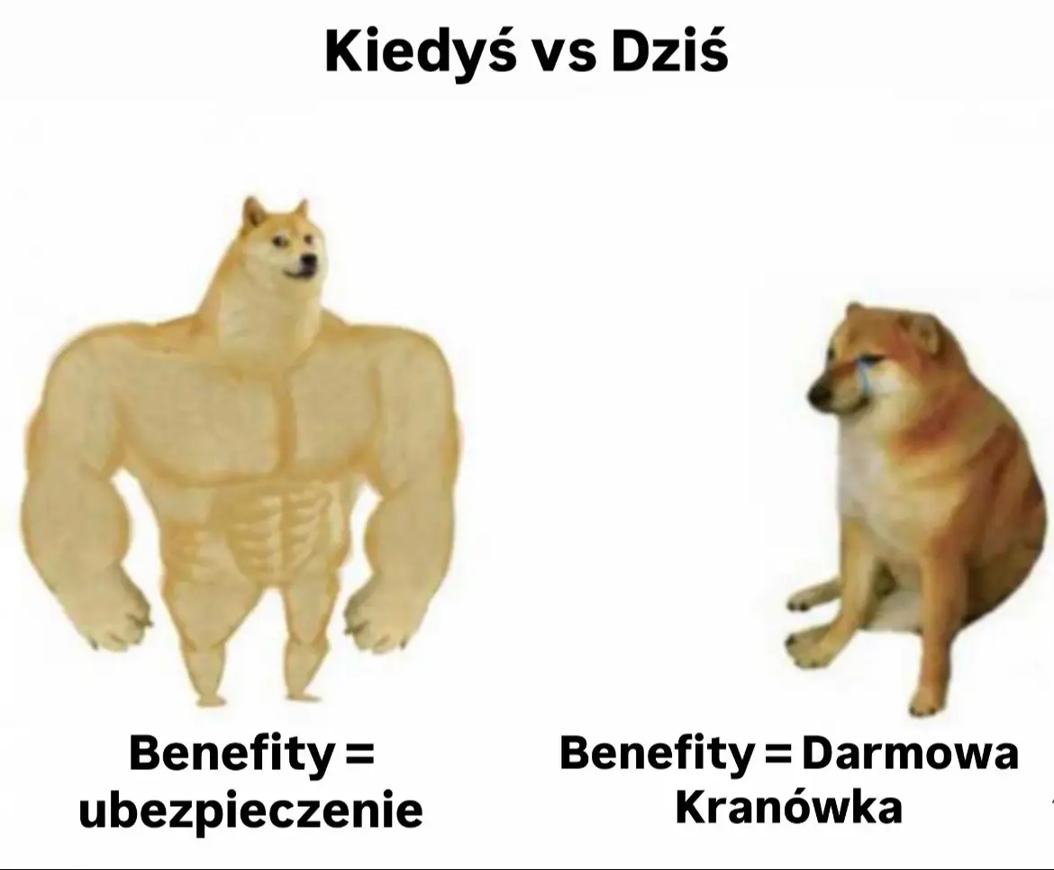 #kiedysvsdzis #praca #benefity #dawniej #dzis 