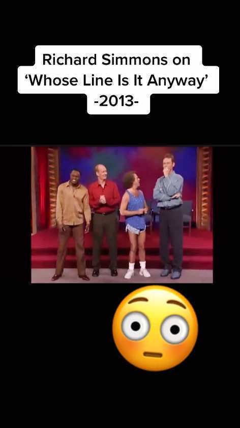 2003. I meant ( typing mistake)😮‍💨😮‍💨😮‍💨#badday #bizzaremoments #whoselineisitanyway #entertainment #richardsimmons 