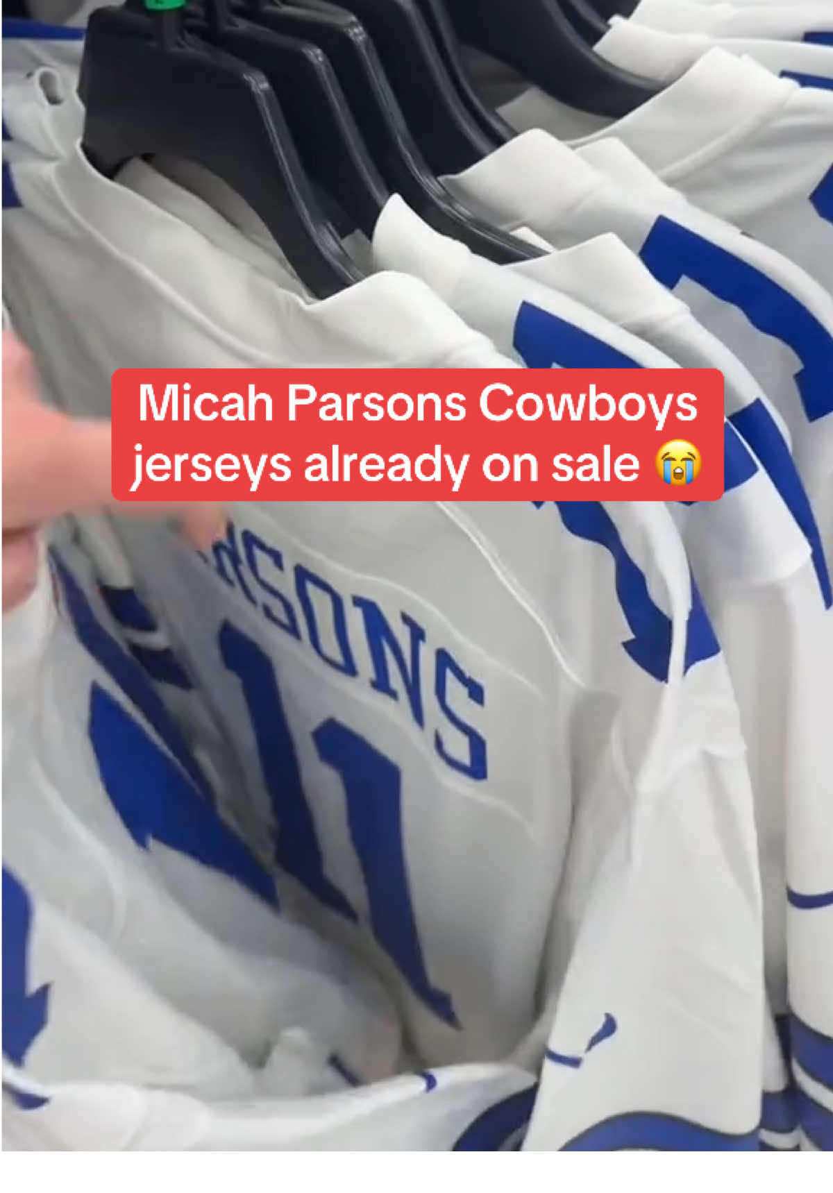 They got a LOT of inventory to move 💀 #fyp #dallascowboys #nfl #micahparsons #football  (via @d1kindon)