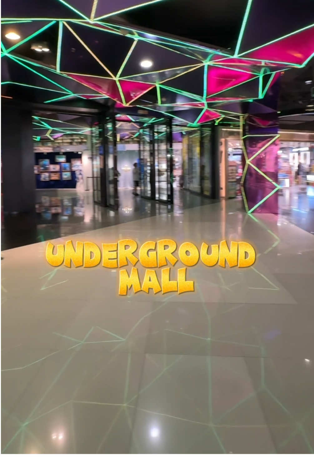 Underground Mall in China🤩✨ 📍 Location: No. 299 Tianhe Road, Tianhe District, Guangzhou (beneath Tianhe Sports Center). Pro Tip: Make sure you have CASH (yuan)    💴 Some places take card, but cash is better. 🏗 Size: About 25,000 m² of underground shopping space  🛍 Shops: Over 540 stores, from fast fashion and streetwear to electronics, arcades, and beauty. 	 🍜 Food: Packed with snack stalls and local favorites Boba,rice rolls, lemon iced tea, bubble tea, fried skewers. 🎮 Entertainment: VR gaming, escape rooms, karaoke, arcades, and even little underground “rides.” 🚇 Connectivity: Directly linked to Metro Line 1 (Tiyu Xilu Station) and connected by tunnels to Grandview Mall, One Link Walk, and Teemall. (Or catch a DiDi, like we did , it was 5 miles away from us and only $3) 🕰 Hours: Most shops open from 10 AM – 10 PM.  If you haven’t been, and are going to Guangzhou, I definitely recommend you check it out!    #Guangzhou   #ThingsToDo   #ThingsToDoInGuangzhou  #UnderGroundMall  #NarratedBlack 