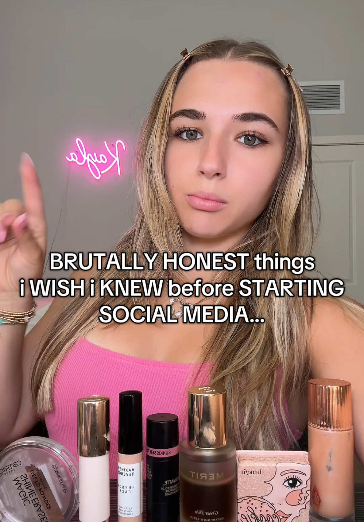 BRUTALLY HONEST things i wish i knew before starting social media.. #microinfluencertips #influencertips #socialmediatips 