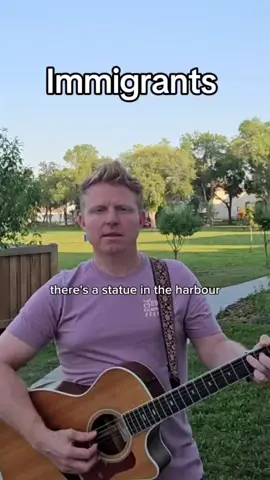 This is Immigrants. Comment below if you think ICE Gestapo tactics must be stopped. To hear the whole song, go check out my new protest album, ‘Overdue for a Revolution’ on your favourite streaming app or using the link in my bio.  Thanks to The Dustbowl Revival for writing this song with me. #ice #immigration #immigrants #trump #maga #newmusic #protest 