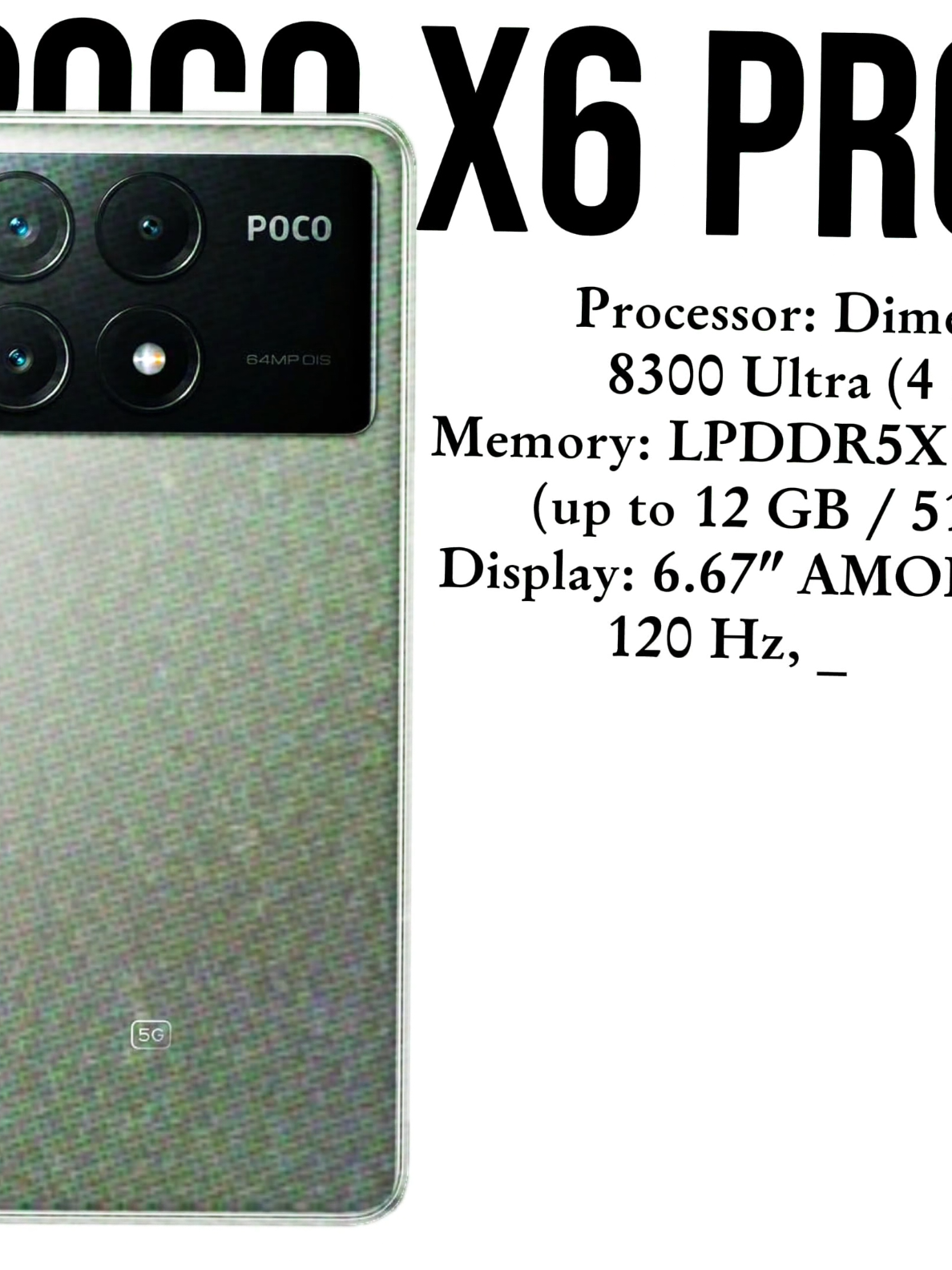 POCO X6 PRO 5G  #fyp #poco #xiaomi #phonk #phone 