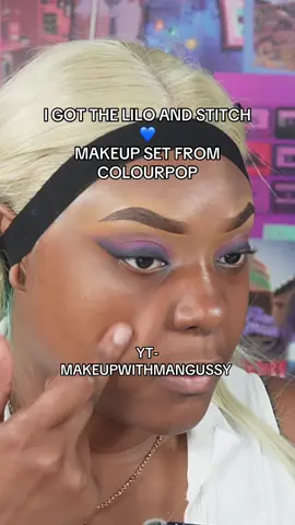 Sub to my makeup channel 🤪YT- MAKEUPWITHMANGUSSY #colourpopcosmetics #liloandstitch  #makeupwithmangussy 