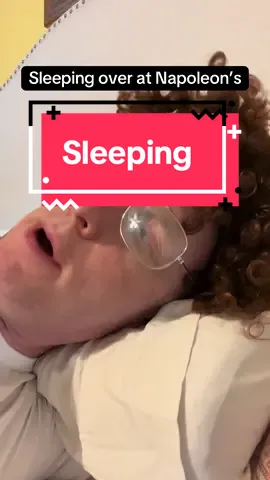 Sleeping Over At Napoleon’s 🥹 #napoleon #grandma #sleepover