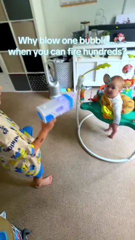 Turn playtime into a party! 🫧 Just press and watch a storm of bubbles fill the air. Perfect for kids, pets, birthdays & summer fun. Lightweight, safe & totally addictive! ✨