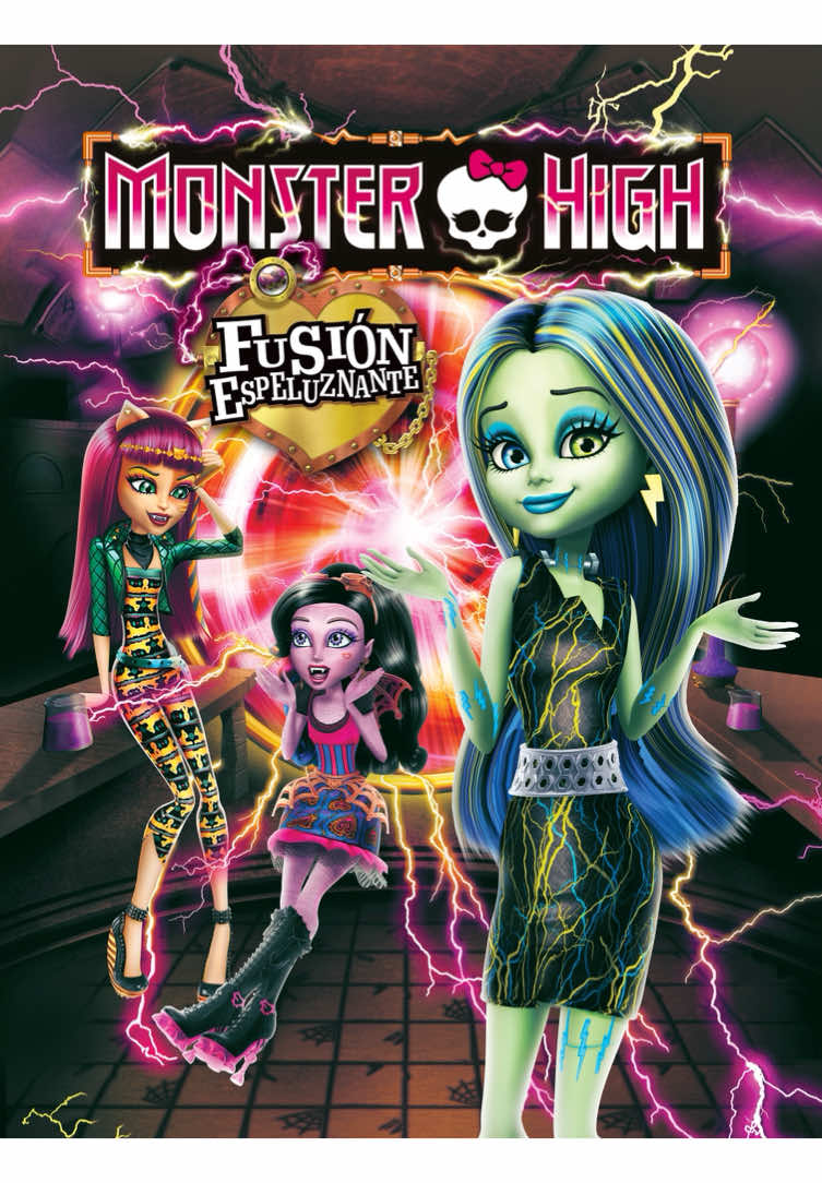 Monster High: fusión monstruosa 🏩💀🎀📓#monster #monsterhigh #monsterhighedit #peliculas #fyp 