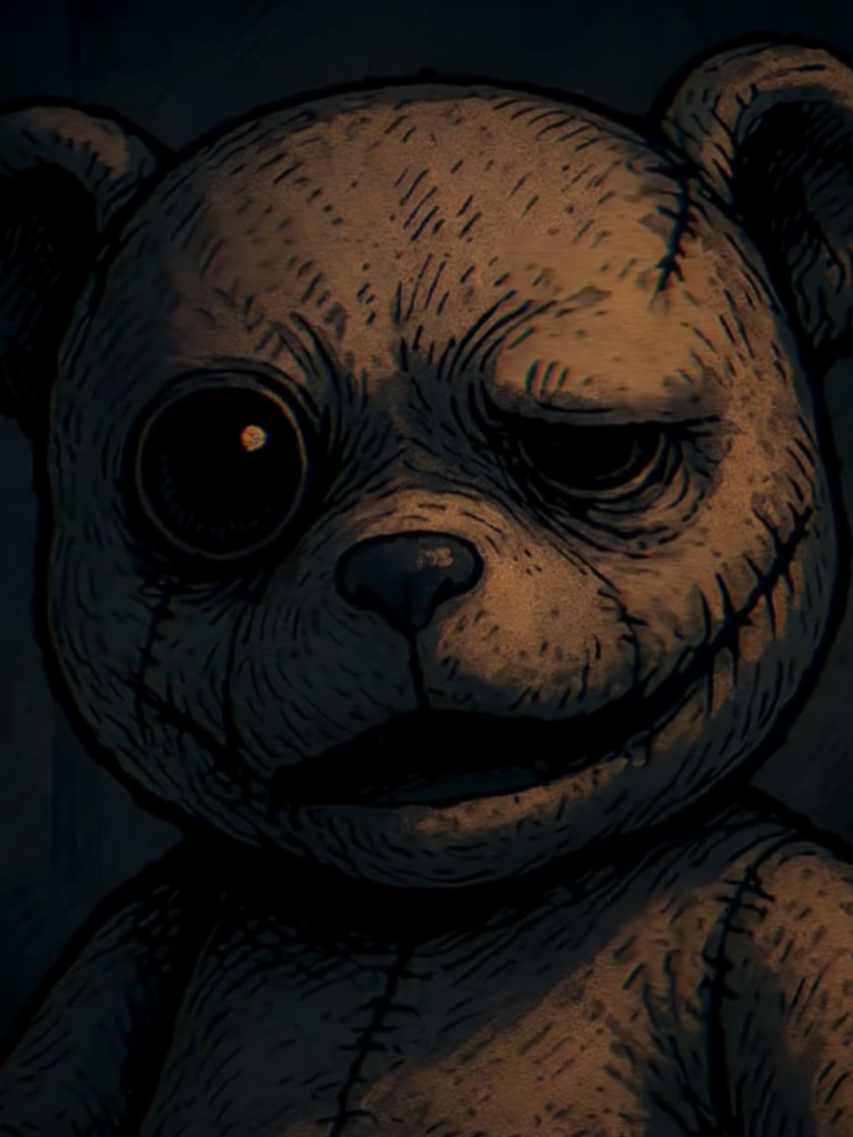 Urso de Pelúcia com Pele Humana... Este vídeo é baseado em lendas urbanas fictícias e tem apenas fins de entretenimento. Não retrata eventos reais nem incentiva comportamentos prejudiciais. Aconselha-se a discrição do espectador. As histórias são inspiradas em folclore e mitologia de terror, não em relatos da vida real. #historiasdeterror #mistério #horror