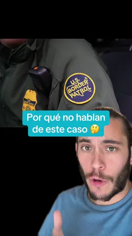 Por qué será que casi nadie está hablando de este agente de la migra 🤔