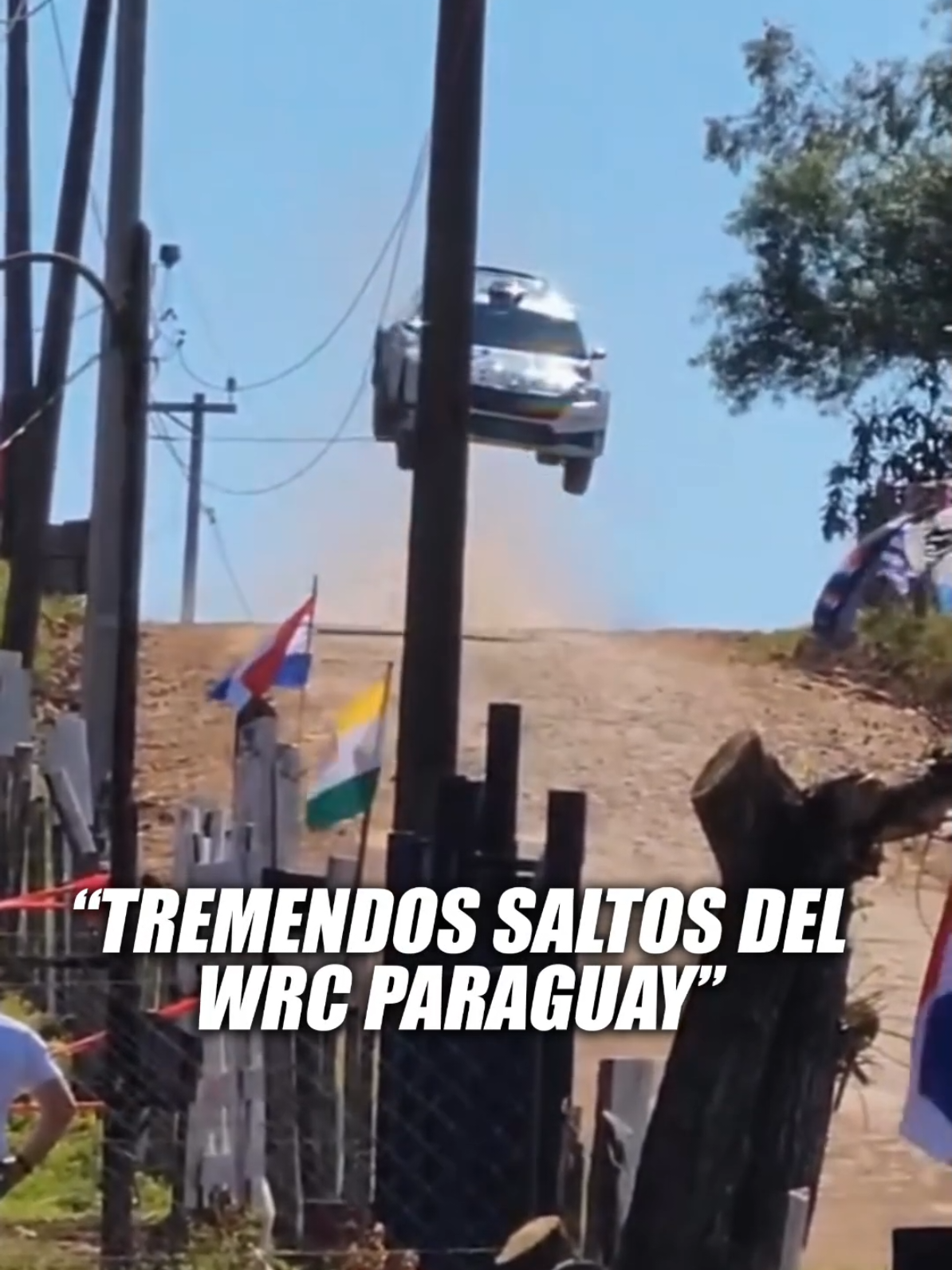 Impresionaaaante 🤯🚀 #WRC #Paraguay #saludos #rally #Toyota