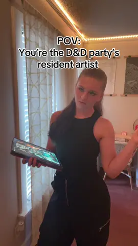 Tag your tables resident artist 😂😂 . . . #ttrpg #dungeonsanddragons #dndtiktok #ttrpgtiktok #dnd 