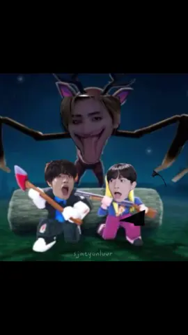 99 nights in the forest with enhypen 😈 #enhypen #99nightsintheforestroblox #kpop #kpopfyp #fyp 