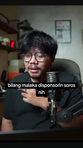 jangan gampang terprovokasi temen temen.#ferryirwandi #malaka #georgesoros #propaganda 