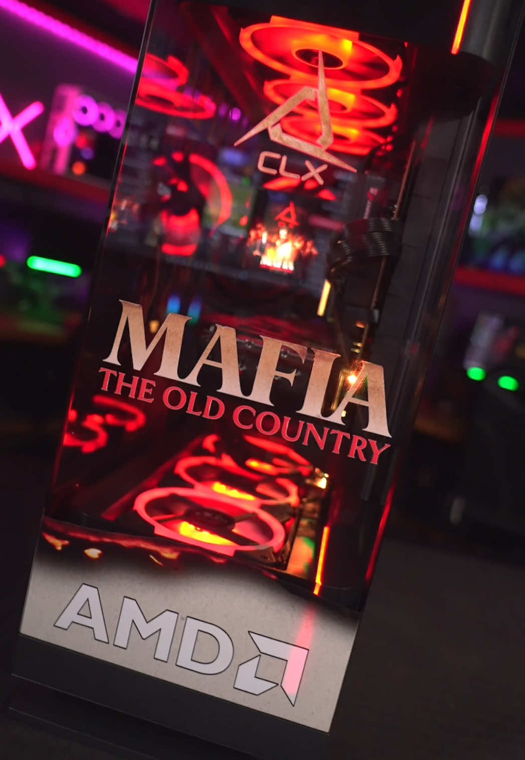 🔍 PC GIVEAWAY 🔎 Just a reminder that we partnered with AMD to give you a chance to win this custom Mafia: The Old Country themed CLX Ra PC ! ‼️ SEE LINK IN PROFILE TO ENTER ‼️ #CLXGaming … Did you crack it ?