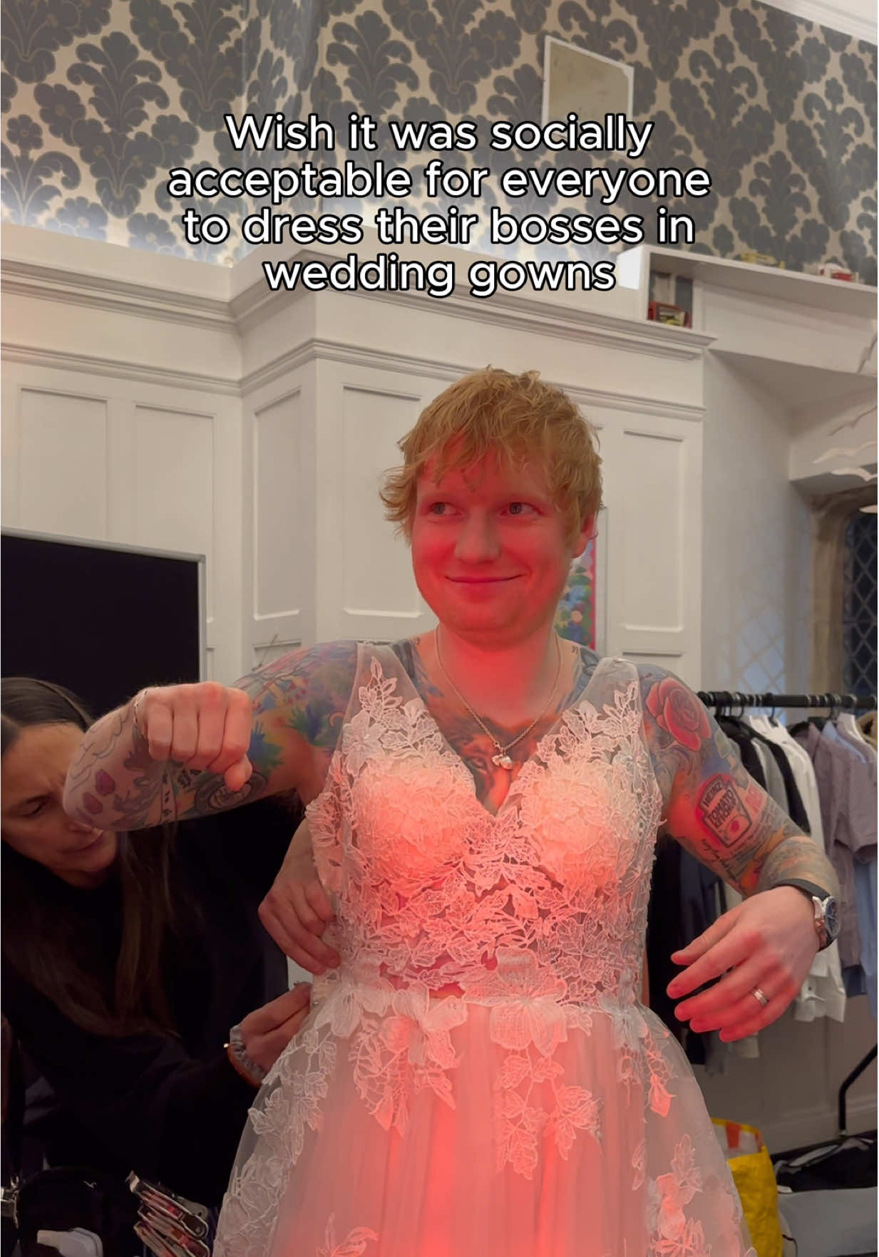 We love our jobs here at #EdHQ #EdSheeran 