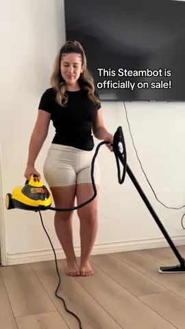 The best steam mop is officially on sale! @Steambot Home Supplies #steambot #steamcleaning #steammop #groutcleaning #dirtygrout #creatorsearchinsights #fyp #CleanTok 