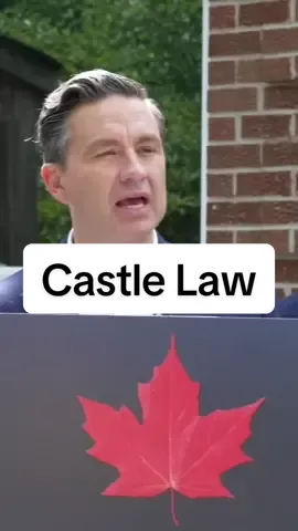 Your home is your castle - you should have the right to defend it | tags ~ #canadapolitics #canada #pierrepoilievre #politics #news 