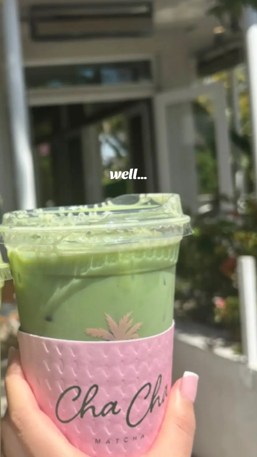 just me and a matcha very performative of me  #fyp #foryoupage #matcha #matchalover #relatable 