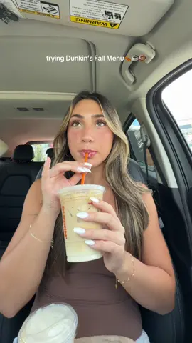 What should I do next?!#foodiefriday #dunkin #fall @Dunkin' 