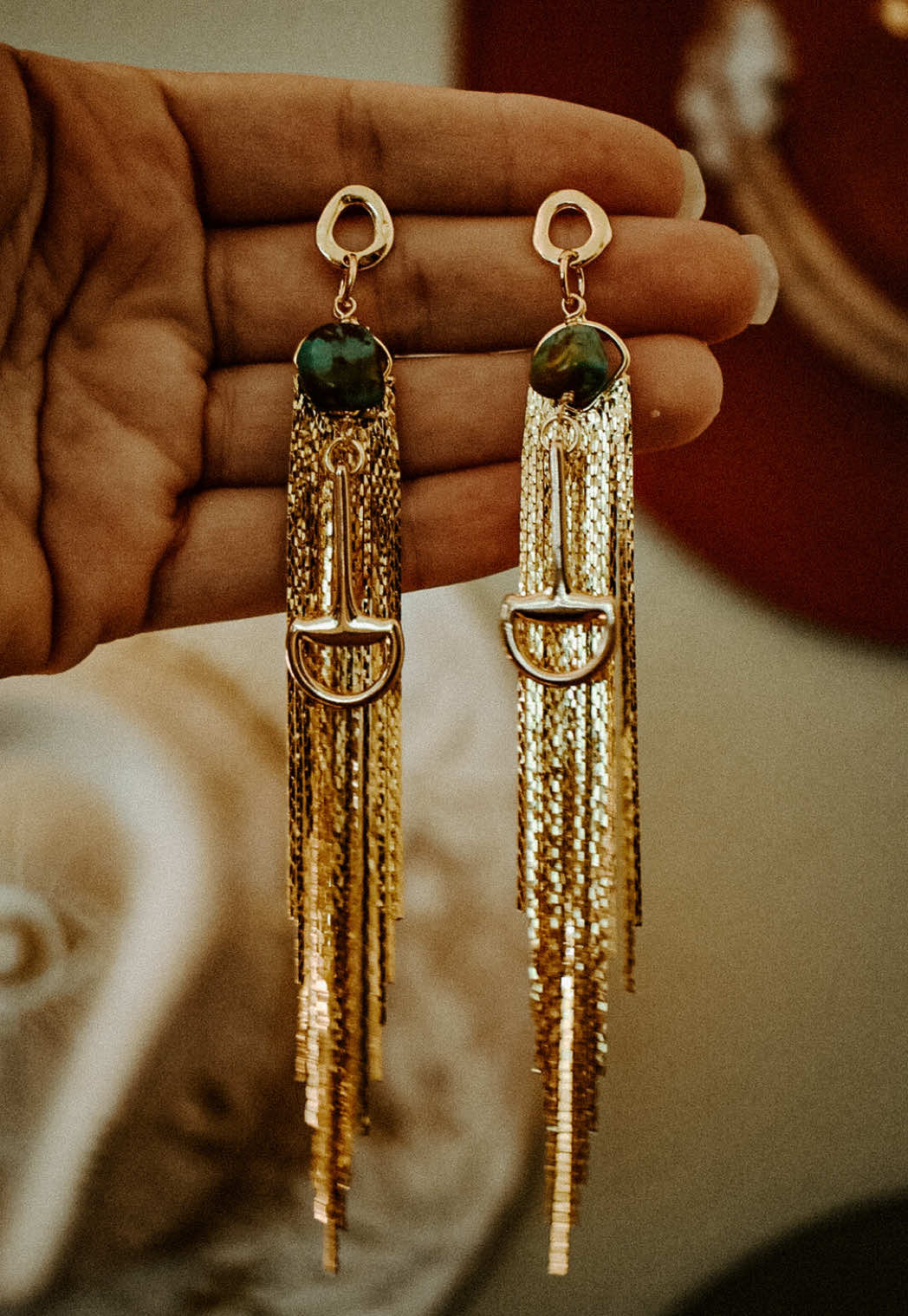 For the Gold Dust Cowgirls ✨ 09•05 7pm CST #handmadejewelry #highwayhippie #westerngoldjewelry #goldandturquoise #turquoiseandgold 