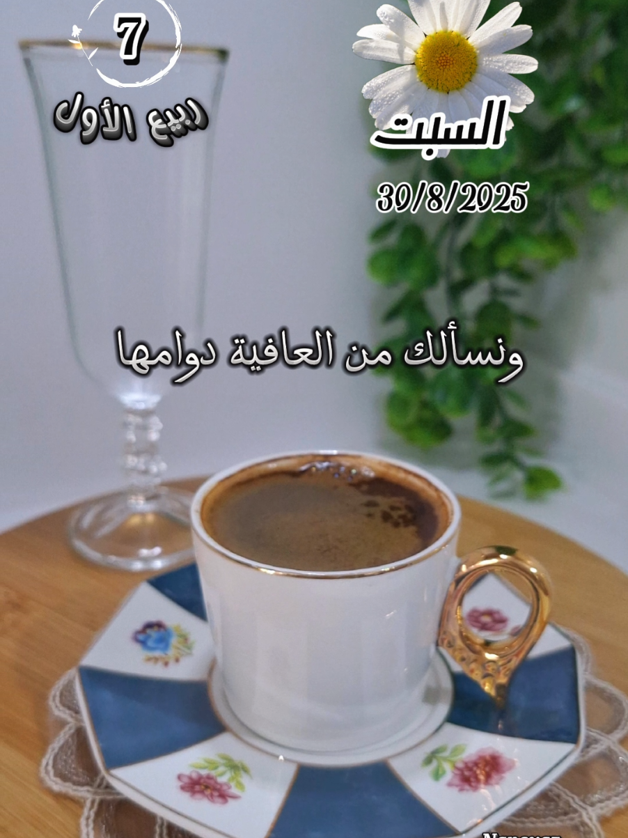 صباح السبت 30/8/2025 🤲🏻🕊#CapCut #تصميم_فيديوهات🎶🎤🎬 #صباح_الخير #nanoyaz #fyp 