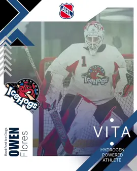 Please welcome Owen Flores as a VITA Athlete Ambassador! Owen is a standout goaltender heading into his pro debut with the Rockford IceHogs after three seasons in the OHL with the Niagara IceDogs. Known for his calm presence and sharp reflexes, Owen brings elite focus and energy to every game. As a high-performance athlete, Owen trusts VITA Hydrogen Water to fuel his recovery, hydration, and readiness all season long. PURE. HYDROGEN. POWER. vitaislife.com Use code OWEN20 for 20% off #Wellness #HealthyLiving #Fitness #Recovery #WellnessJourney #HealthyLifestyle #FitnessJourney #WellnessTips