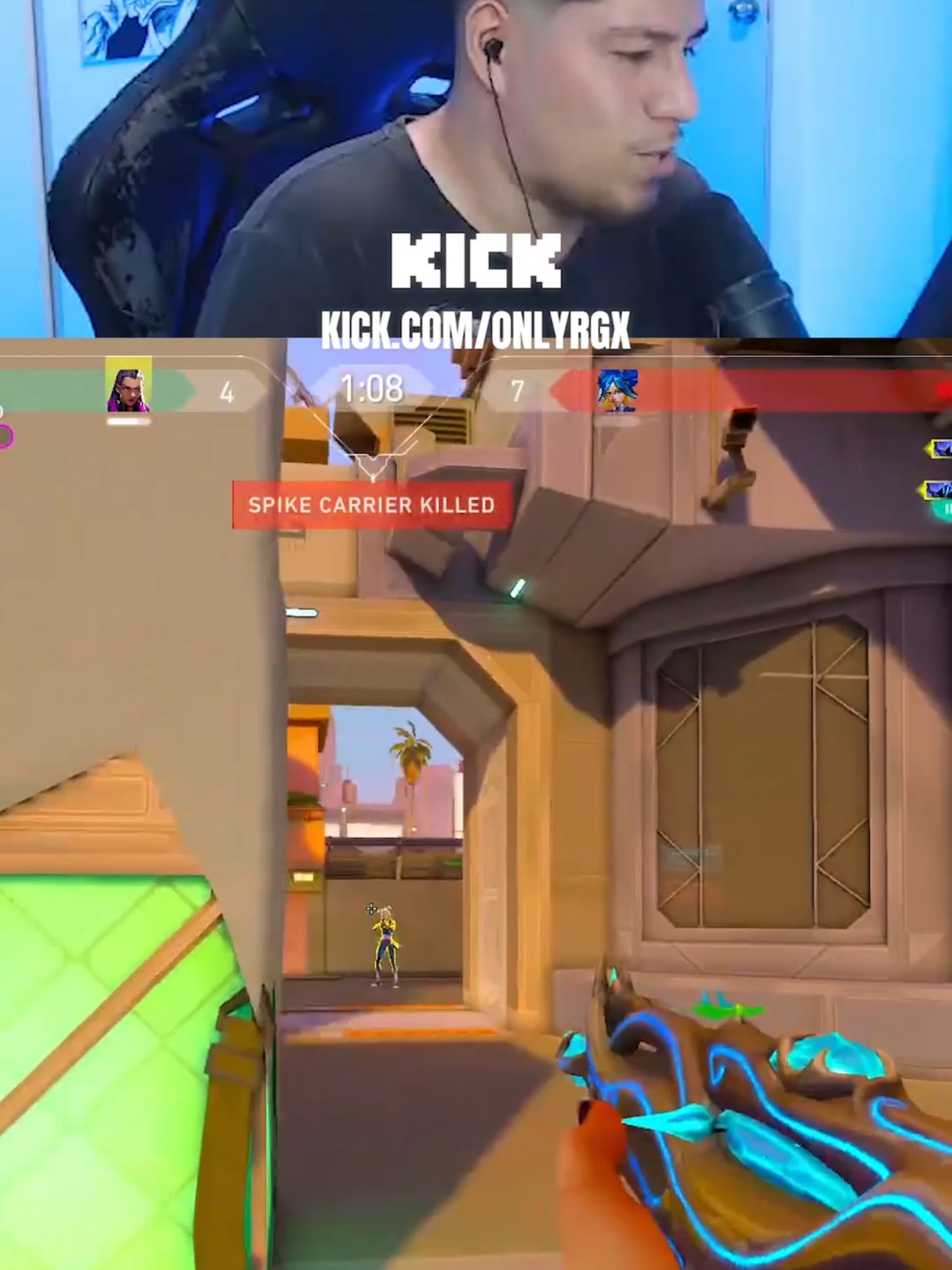 NO ACUSES DE HACKER 🤣🤣 !!! #onlyrgx #divertido #paratii #ragequit #fallar #kickstreamer #prime #fail #fyp #rage #funny #chileno #peruano #argentino #colombiana #competitivo #VALO #valorantclip #shooter #COMPETITION #hack #cheater #cheetos