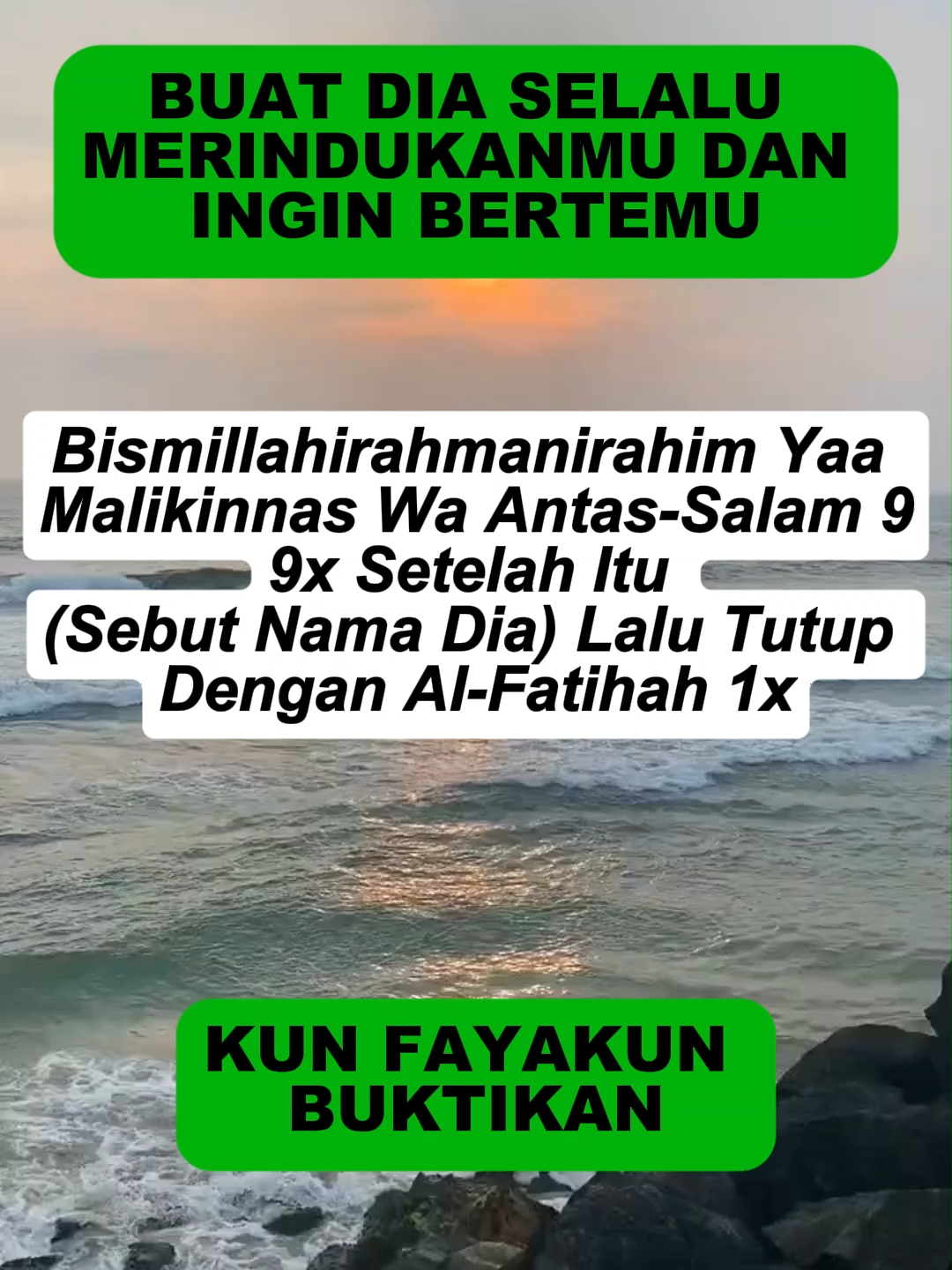 Kun fayakun buktikan!!! #amalan #doa #fyp #fypage #rindu#pelet #peletpemikat #peletampuh #tkimacau🇲🇴🇲🇨 #tkipolandia🇮🇩🇵🇱 #tkiamerika🇺🇸 #spiritualtiktok #viralvideo #Foryou