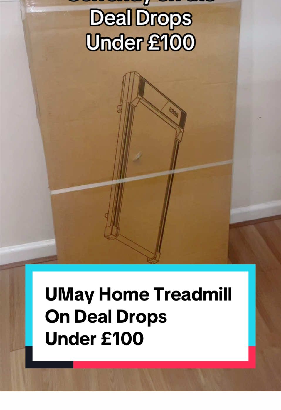 UMay Sports GB Home Treadmill  Currently on the  Deal Drops  Under £100 #hometreadmill #treadmillworkout #treadmill #beautybyalima #dealdrops 