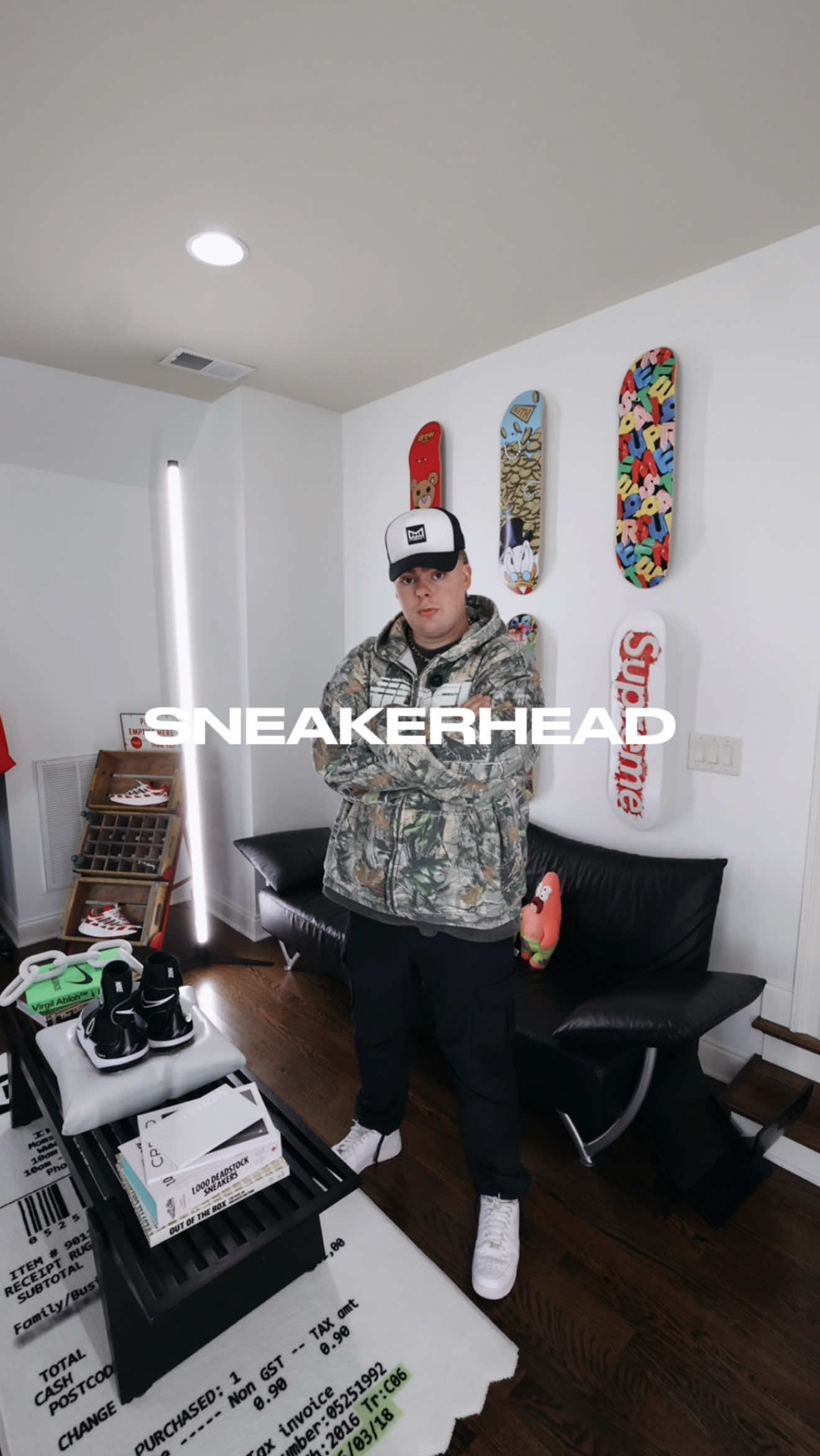 hello, i’m a sneakerhead… 👋👟 #trend #tiktok #foryou 