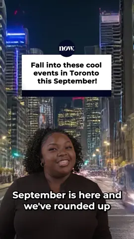 The weather might be cooling down but the events in Toronto aren’t! This September, explore some hidden gems in the city, from a lantern festival to boat racing. For more events, head to nowtoronto.com. 🔥 #TOEvents