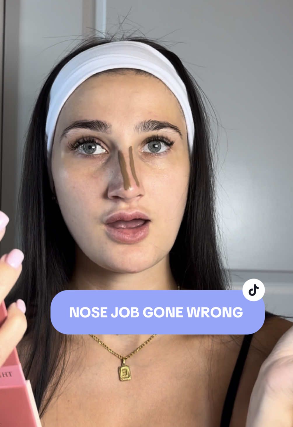 What am I doing wrong?? 🤣 @elfcosmetics #elfcosmetics #nosejob 