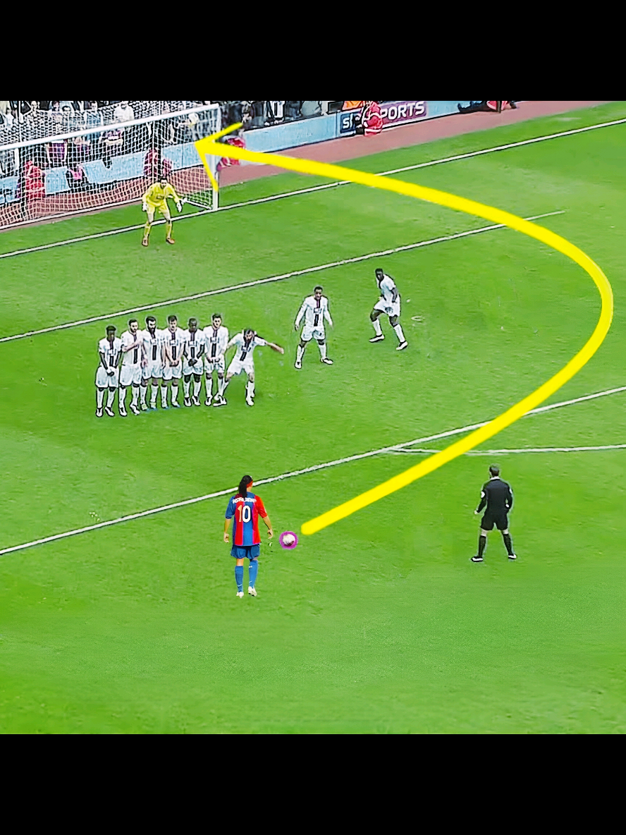 Curve Goals in Football