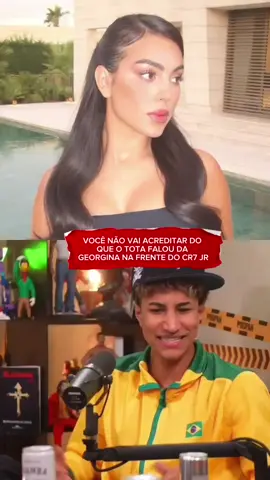 tota falou isso da Georgina na frente do CR7 JR #tota #georginarodriguez #georgina #fyp 