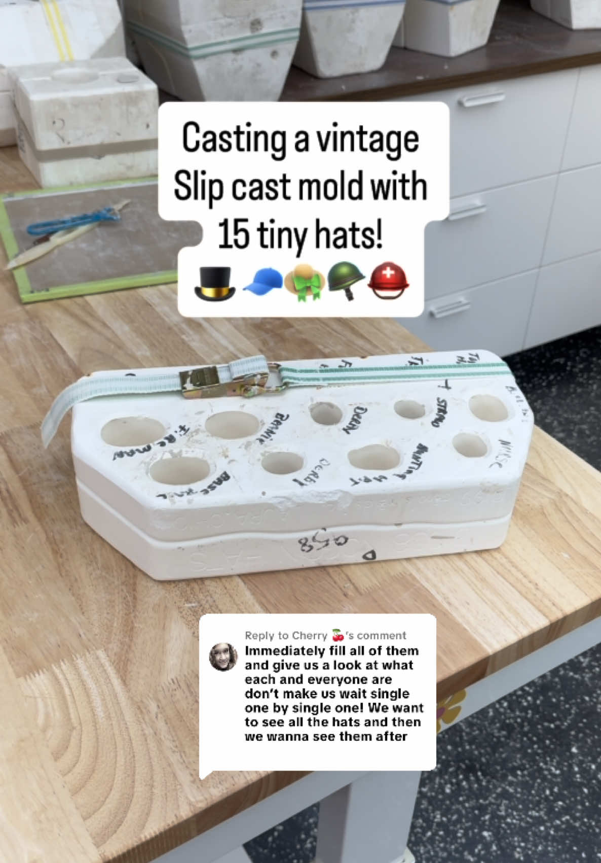 Replying to @Cherry 🍒 I think the last one is just whatever we want it to be the most 😂❤️    #slipcastingprocess #ceramics #slipcastceramics #slipcast #slipcastmold 
