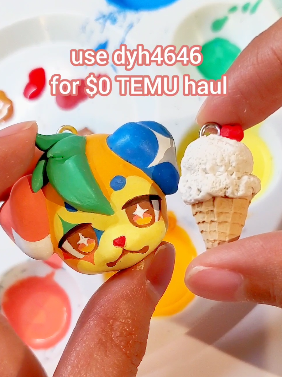 Making art inspired by my craft haul from Temu! 🐶🎨🦴 🔍dyh4646 in #temu search bar and find the 🔗 in bio to get $0 items! 🔥app new users only with qualifying orders.T&Cs apply🔥 #temufinds #craft #temuhaul #clay 