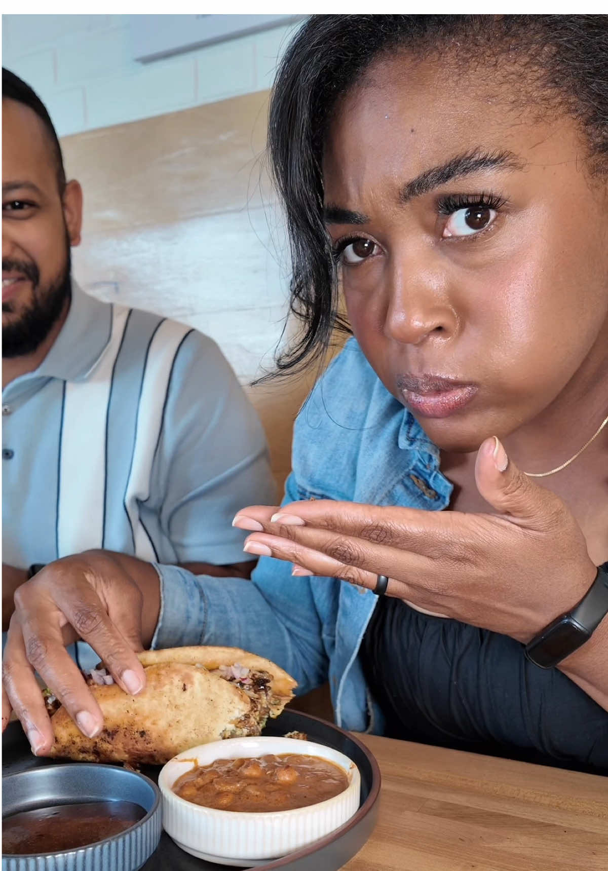 “Casual Triangle Eats” just in case you don’t feel like cooking this weekend 😉 1. @CHEX GRILL AND WINGS RALEIGH  2. @Curry Up Now in Durham 3. @Ammi’s  All good. All chill. Definitely some of our favorites to grab a meal 😌 Let us know if you have a favorite we should try! 🫶🏽 #nceats #foodspots #durham #raleigh #triangle 