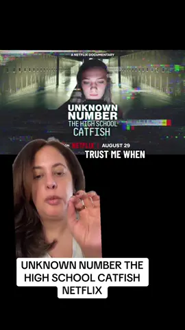 This Netflix documentary has left me shocked #unknownnumberthehighschoolcatfish #netflix #netflixdocumentary #unknownnumber 