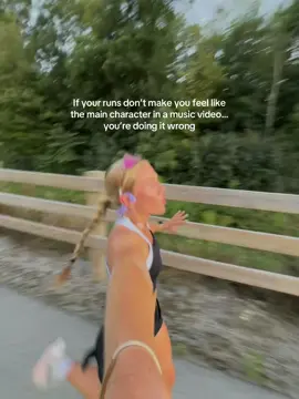 I have a whole cinematic masterpiece planned out in my head on every run #runnergirl #runtok #Running #music #disney 