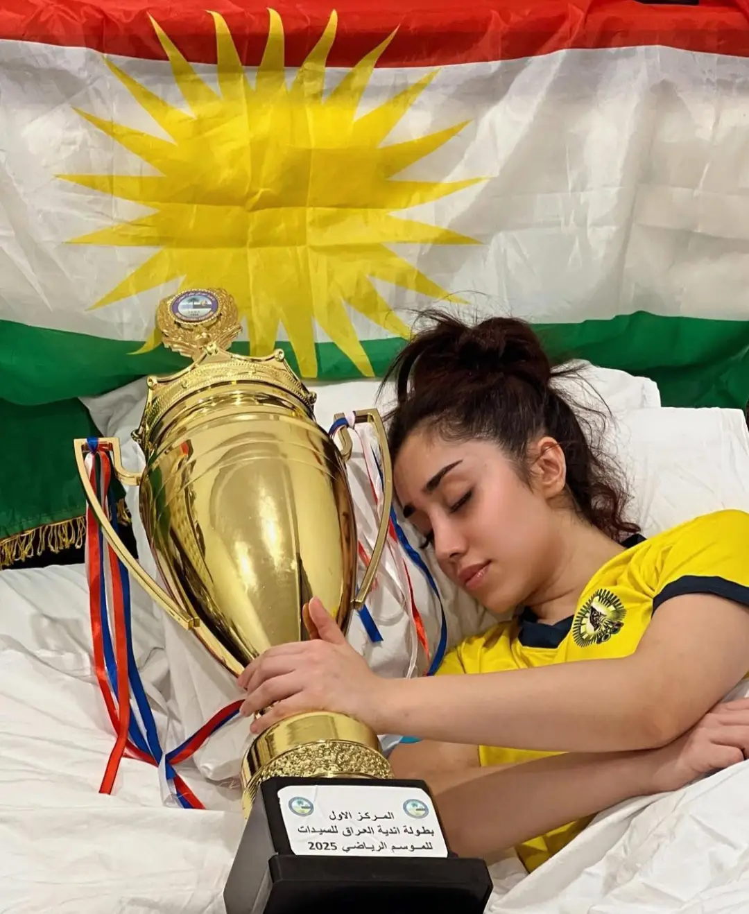 سه‌نحاریب به‌بێ هیچ دۆڕانێك نازناوی وه‌رزی ئه‌مساڵی خولی باله‌ی عێراقی برده‌وه‌. #volleyball #volleyballworld #sanharib #iraq #dangi_bardarsh_sport 