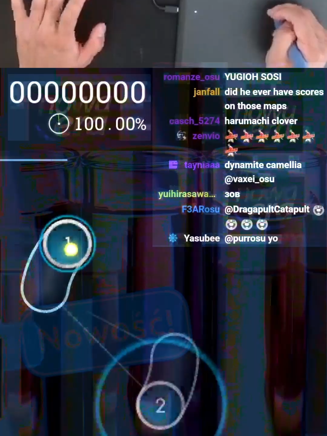 Vaxei's NEW Tapping TECHNIQUE!? #osu #osugame #rhythmgame #osugameplay #skillboost #viral_video #osuclip #godmode #osustd #osugodmode #vaxei