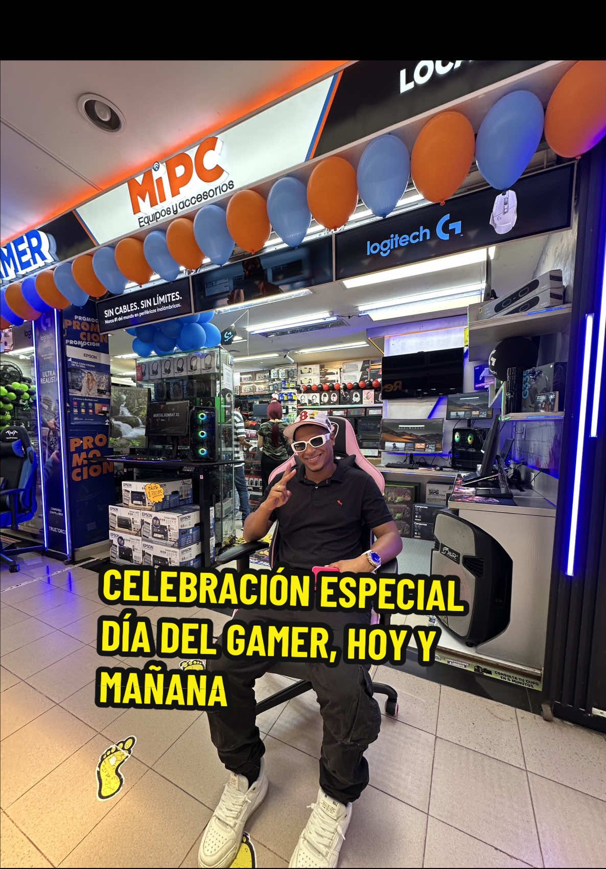 🥳FELIZ  DÍA DEL GAMER!  HOY Y MAÑANA LO CELEBRAREMOS A LO GRANDE EN @ccparquecentral @mipcequipos  🥳Visítanos en el centro comercial parque Central, Local 72 y llévate los mejores  descuentos, ofertas, regalos y mucho más!  ⏰HOY Y MAÑANA TODO EL DÍA  📍Cra 43 # 50-12 LOCAL 72 BARRANQUILLA 🎂 Tendremos un pudín grande para todos, Regalos, Ofertas, rifas y juegos!  ¡TE ESPERAMOS! ——- #DiaDelGamer #PcGamer #PCGaming #OfertaGamer #GamingSetup #PromoGamer #PCGamerColombia #MiPCBarranquilla #GamingSetup #MiPCBarranquilla #GamersColombia 