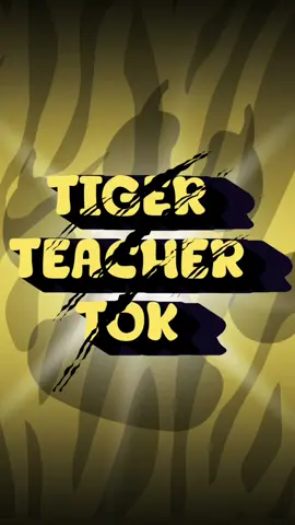 Sorry Ms.Jackson! 💛🖤🐅 #Tigerteachertok #kimberlyrenise #foryoupage #highschooleducators #teacherinterviews 