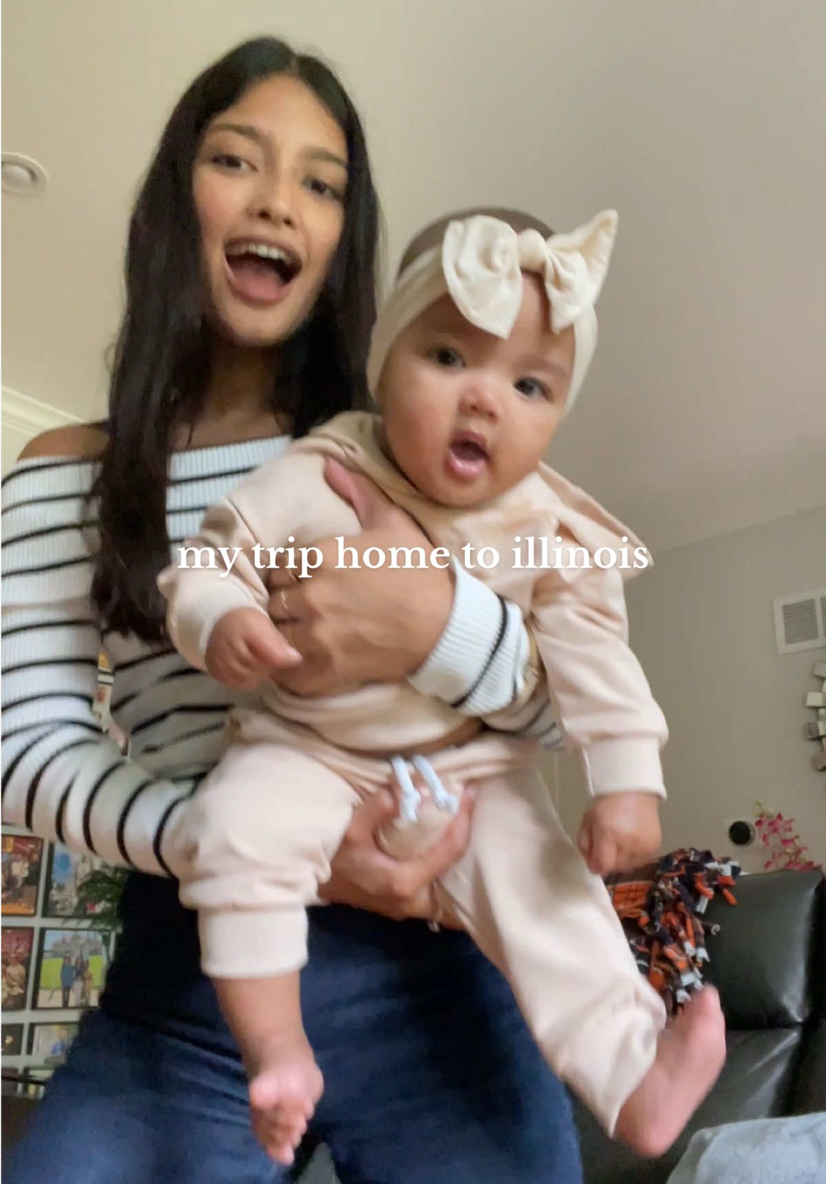 this tiny human has taken up every day of my trip #niece #baby #babygirl #babiesoftiktok #chicago @Elisha Evans 