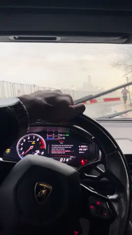 Through the storm, still in control 🌧️🐂 #Lamborghini #Huracan #RainDrive #CarTok #viral 