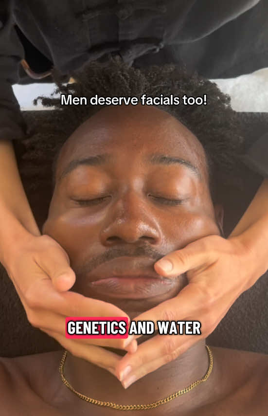 How do you feel about the boys pampering themselves? #skincare #skincareroutine #mensskincare 