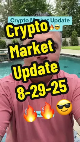 Crypto Market Update 8-29-25 🔥🔥😎 #bitcoin #cryptomarketupdate #crypto #xrp #ethereum 